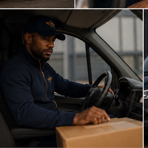 316Courier van prepared for reliable subcontractor routes